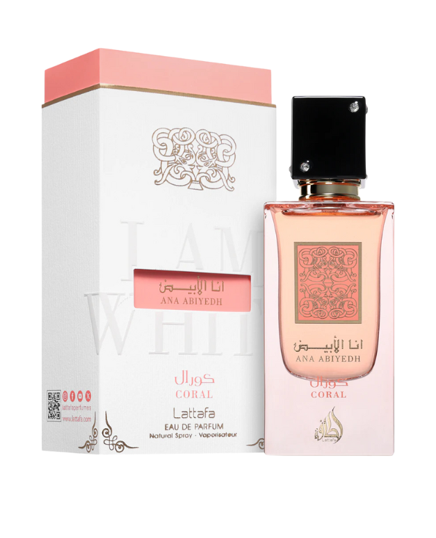 Ana Abiyedh Coral - Lattafa 60ml