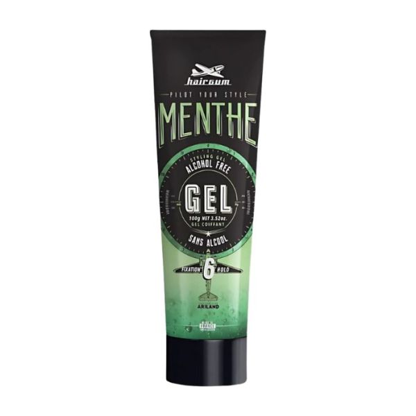 Gel Coiffant Menthe Sans Alcool Hairgum 100g
