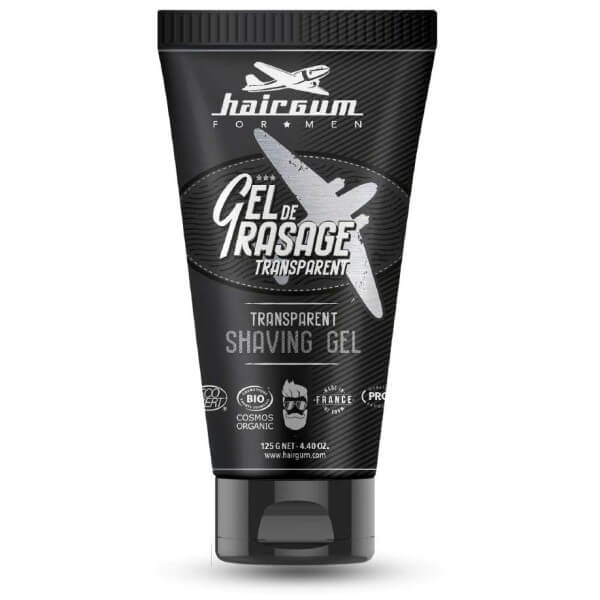 Gel de rasage transparent Hairgum 125g