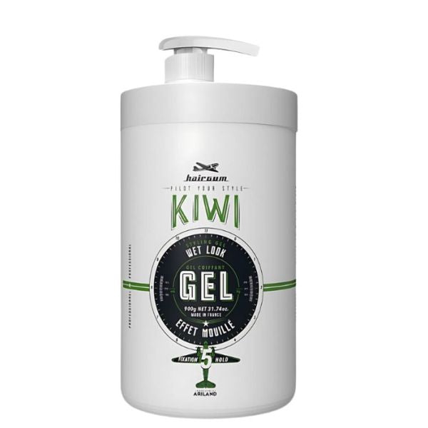 Gel fixant Kiwi effet mouillé Hairgum 900 Grs