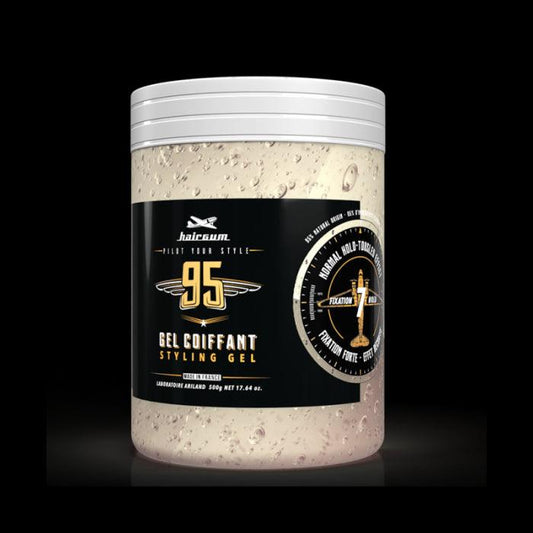 HAIRGUM GEL FIXANT 95          Fixation forte 95% d'ingrédients d'origine naturelle 500G