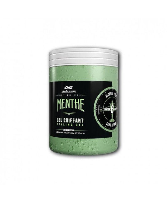 HAIRGUM GEL FIXANT MENTHE - SANS ALCOOL 500G