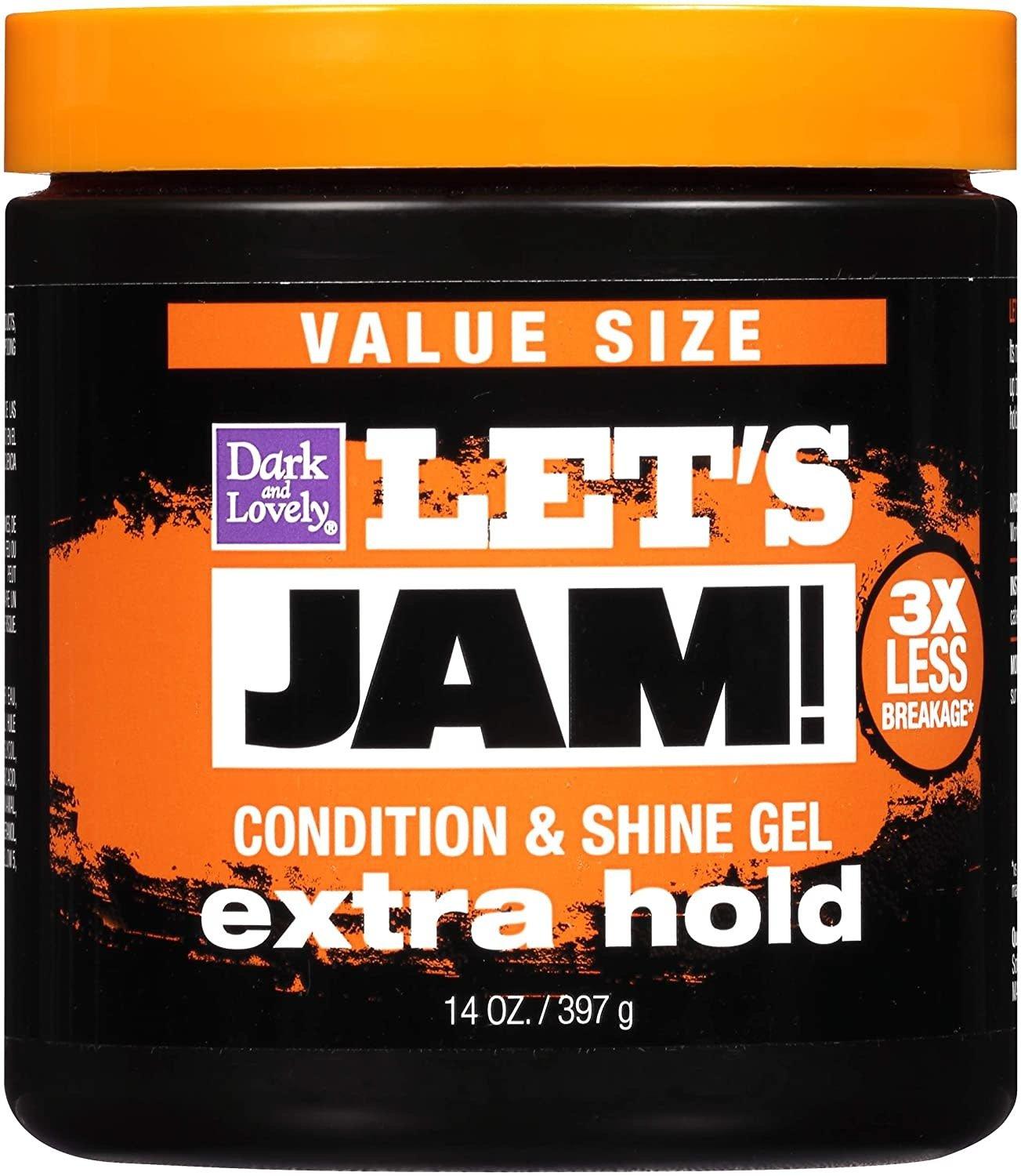 Lets Jam Shining Gel Extra Hold 14 oz