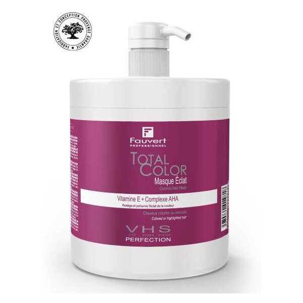 Masque cheveux colorés Eclat Fauvert Professionnel 1L