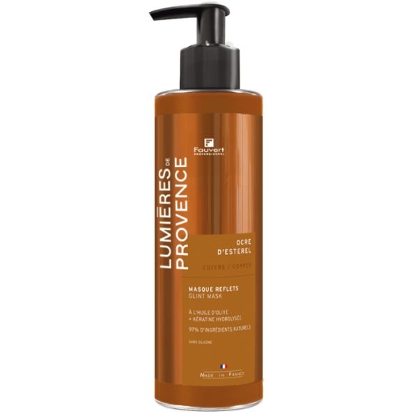 Masque repigmentant Cuivré Ocre D'Estérel Lumière de Provence Fauvert Professionnel 250ml