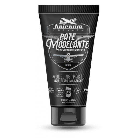 HAIRGUM PATE MODELANTE Cheveux barbe et moustache 125 g COSMOS NAT
