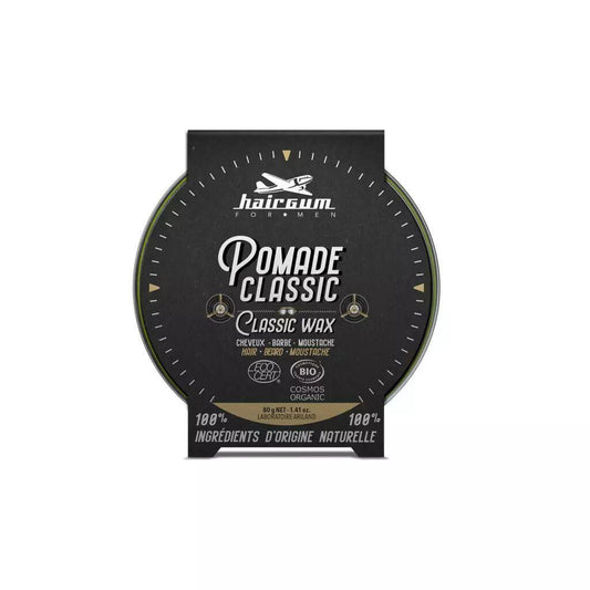 HAIRGUM POMADE CHEVEUX BARBE ET MOUSTACHE COSMOS ORGANIC 80G