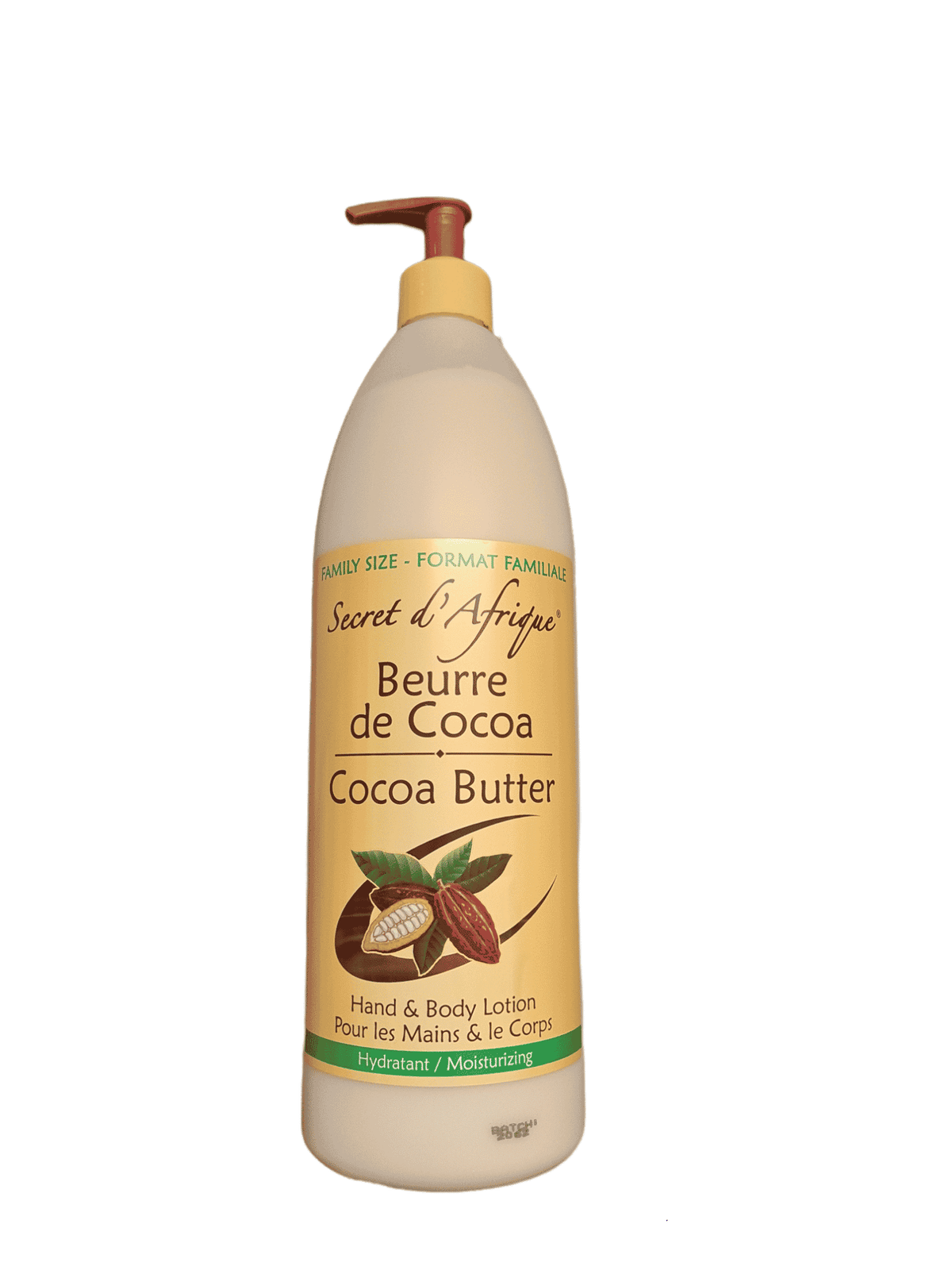 Secret d'Afrique Lotion Corporelle Beurre de Cacao 1000ml