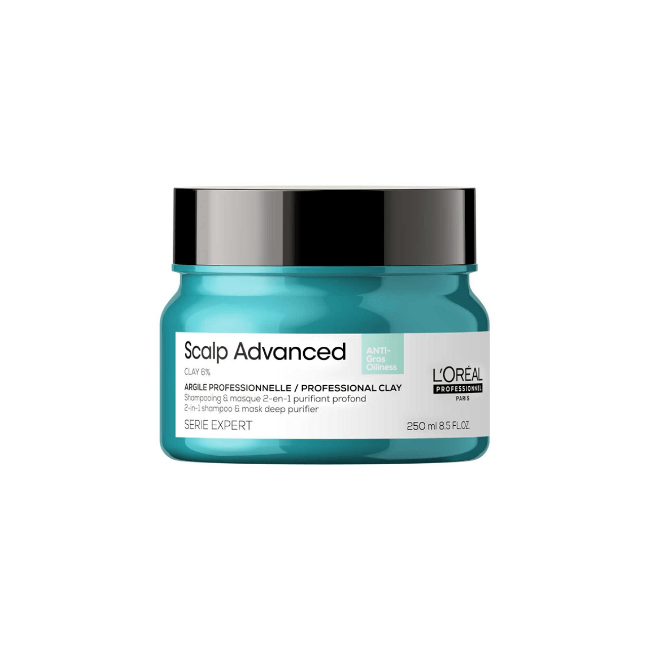 L'Oréal Professionnel Serie Expert Scalp Advanced Argile 2-en-1 Shampoing et Masque 250ml