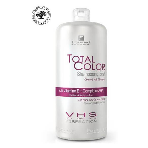 Shampooing cheveux colorés Eclat Fauvert Professionnel 1L