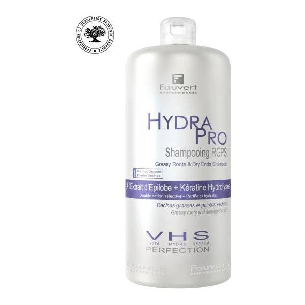 Shampooing hydratant racines grasses pointes sèches Fauvert Professionnel 1L