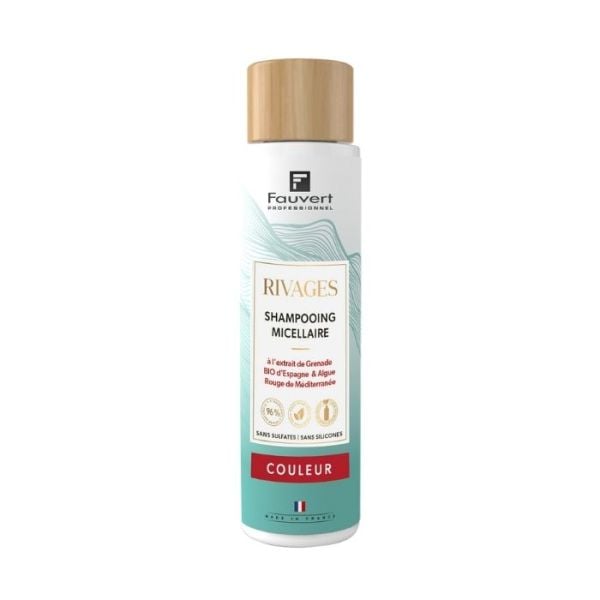 Shampooing micellaire cheveux colorés Rivages Couleur Fauvert 250ML