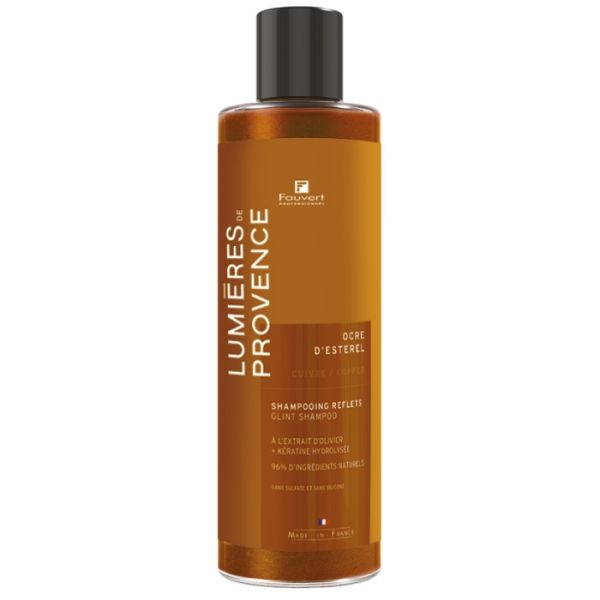 Shampooing repigmentant Cuivré Ocre D'Estérel Lumière de Provence Fauvert Professionnel 250ml