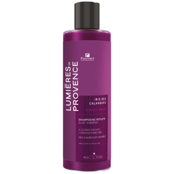 Shampooing repigmentant Violet Iris des Calanques Lumière de Provence Fauvert Professionnel 250ml