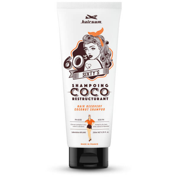 Shampooing restructurant coco Sixty's Hairgum 200ML