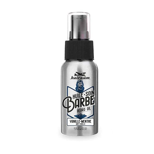 HAIRGUM BARBER HUILE BARBE VANILLE MENTHE 40ML