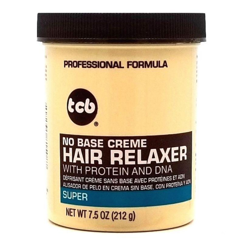 TCB No Base Creme Hair Relaxer Regular 7,5oz 